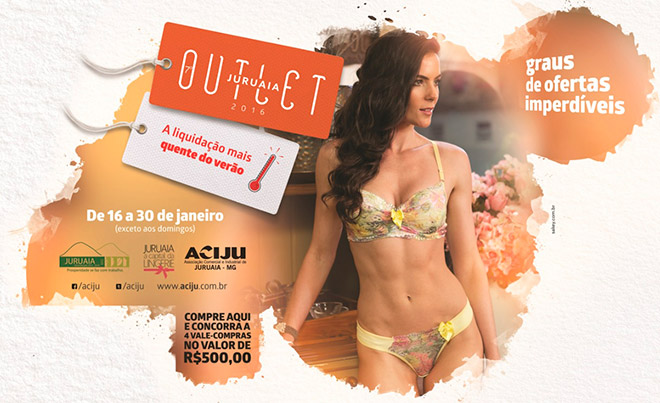 Outlet Juruaia 2016 - Promo&ccedil;&otilde;es de Lingerie