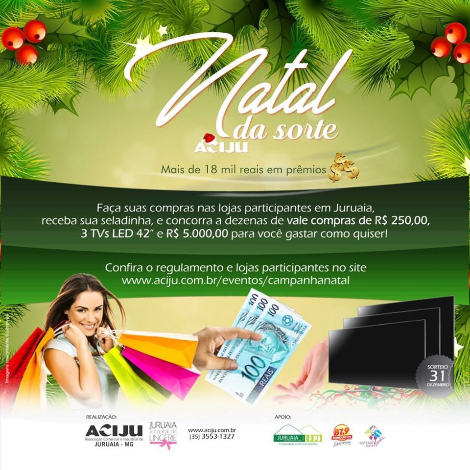 Promo&ccedil;&atilde;o - Campanha de Natal em Juruaia-MG