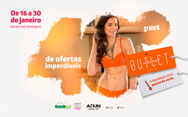 Outlet Juruaia 2016 - Liquida&ccedil;&atilde;o - Lingerie e Moda &Iacute;ntima