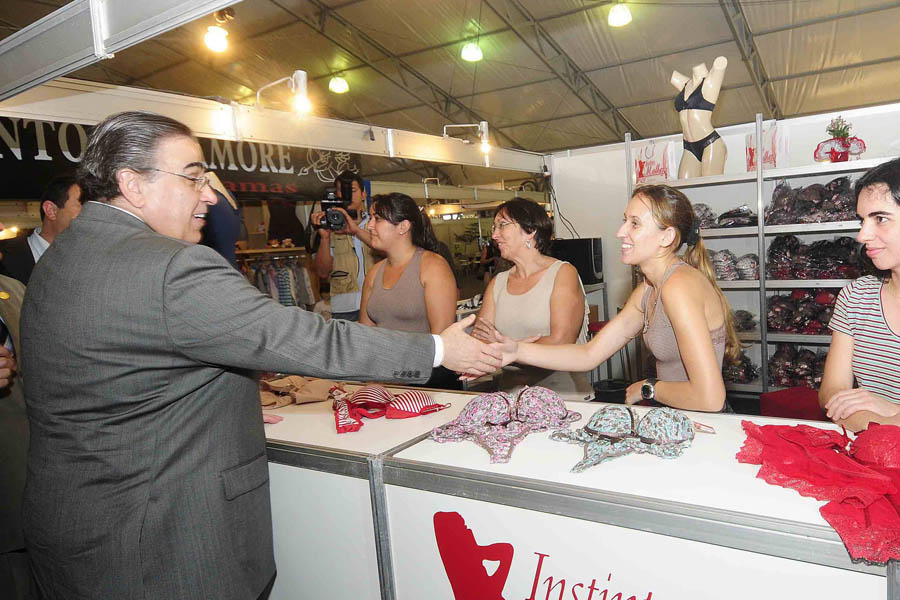 Vice-governador de Minas visita a 14&ordf; Felinju - Feira de Lingerie de Juruaia-MG