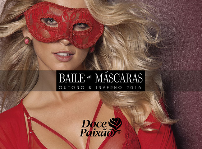 Cole&ccedil;&atilde;o Outono-Inverno 2016 - Doce Paix&atilde;o Lingerie
