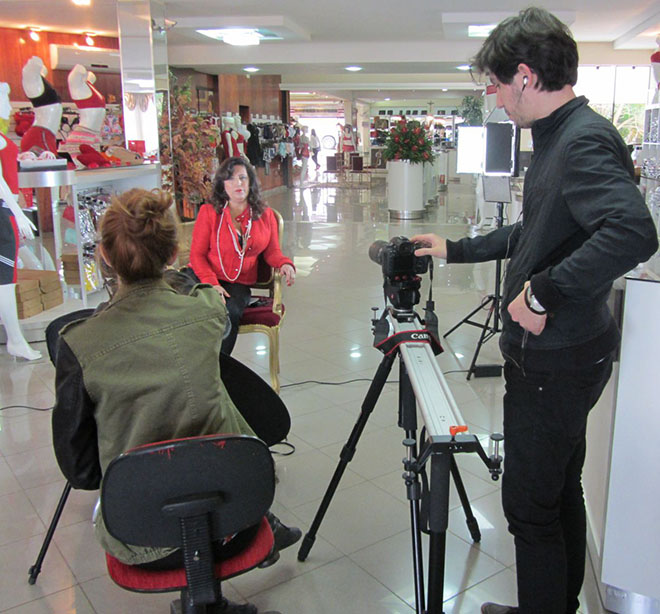 Rosana Marques e Equipe da Revista Claudia - Ouseuse Lingerie - Juruaia-MG