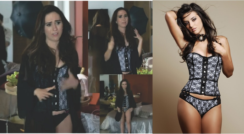 Valdirene usa corsolete da OuseUse Lingerie - Juruaia-MG