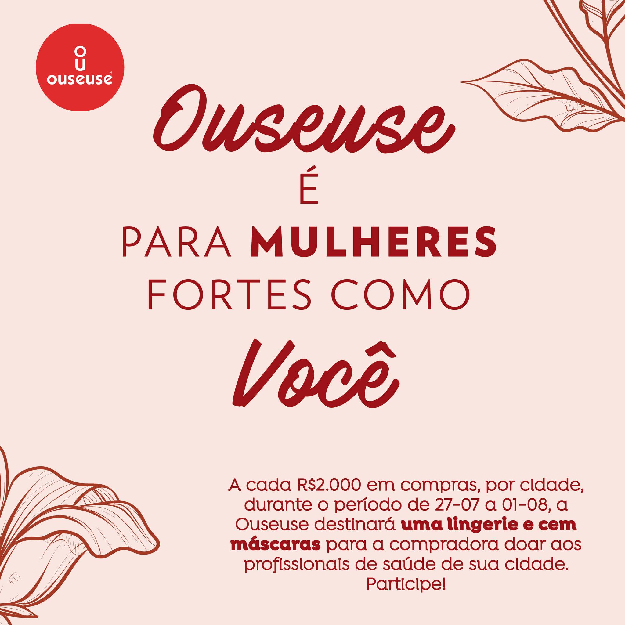 Ouseuse lingerie - Juruaia-MG - Promo&ccedil;&atilde;o Moda &Iacute;ntima